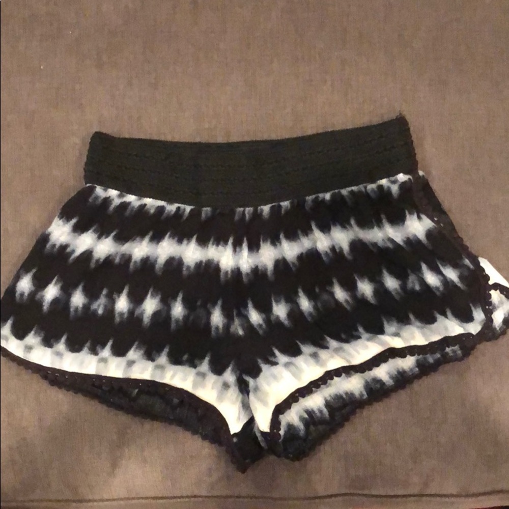 Tie-Dye Flowy Shorts